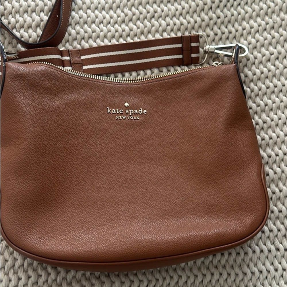 Kate Spade Brown Leather Crossbody Bag